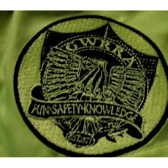 GWRRA Motorcycle Racing Jacket Sz S Womens Lime Green - Picture 4 of 6